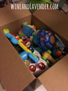 Box of Baby Toys WL