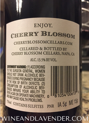 Cherry Blossom Pinot Noir