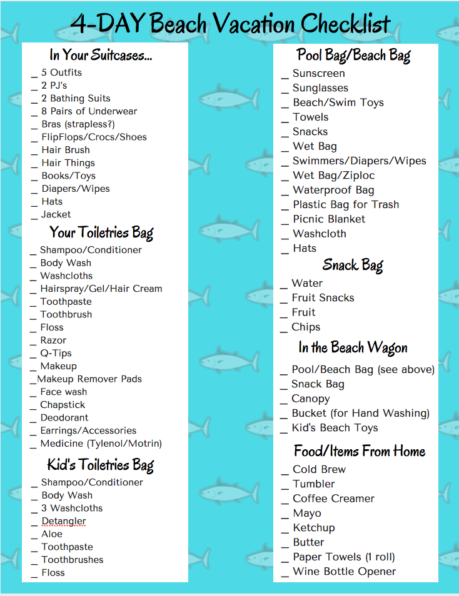 planning a beach vacation with the family? Get your free beach vacation packing list printable here and make your vacation easier! Check it out: 