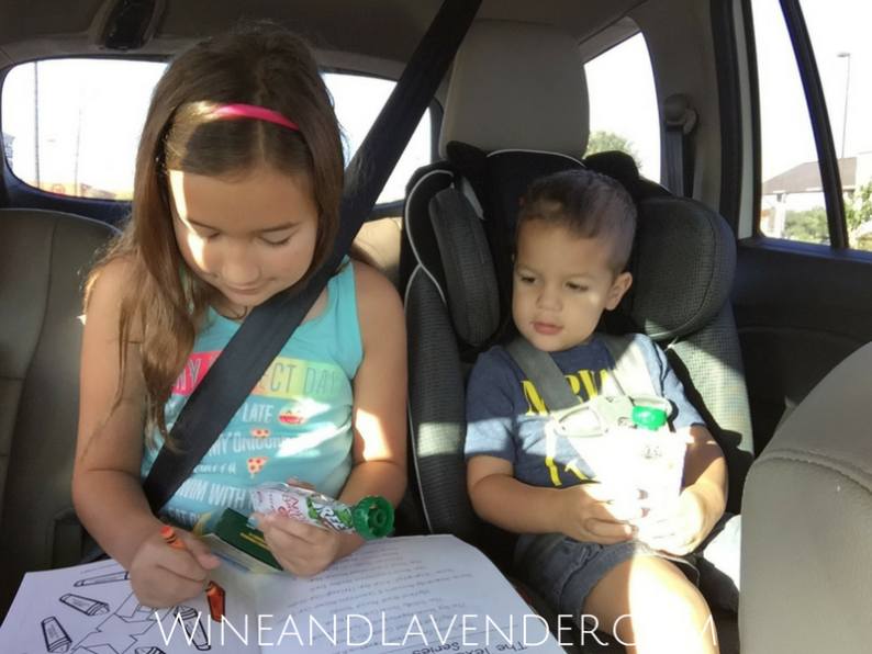 Going on Road Trips with Kids is easy when you've got the right snacks and activities. Find out more about Tree Top Apple Sauce Pouches and how to make your car ride easier! Click here. 
